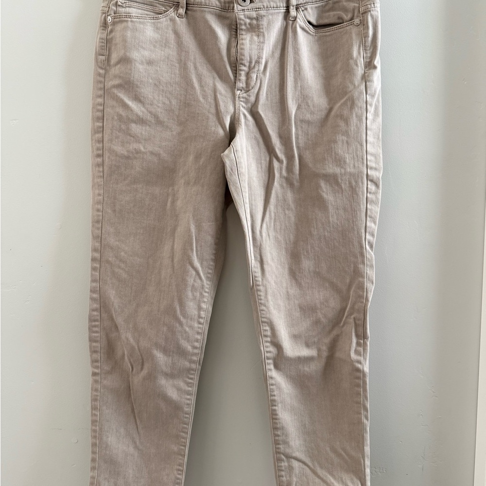 J. Jill Men's Light Tan Slim Jeans